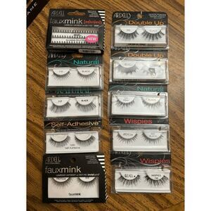 Ardell Glue On Lashes Assorted Lot of 10